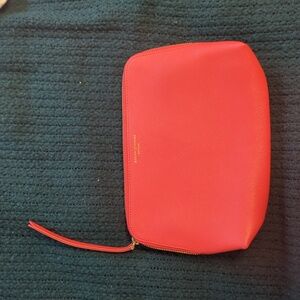 Aspinal of London saffiano leather large cosmetics bag